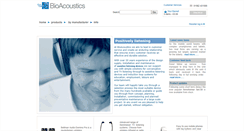 Desktop Screenshot of bioacoustics.co.uk